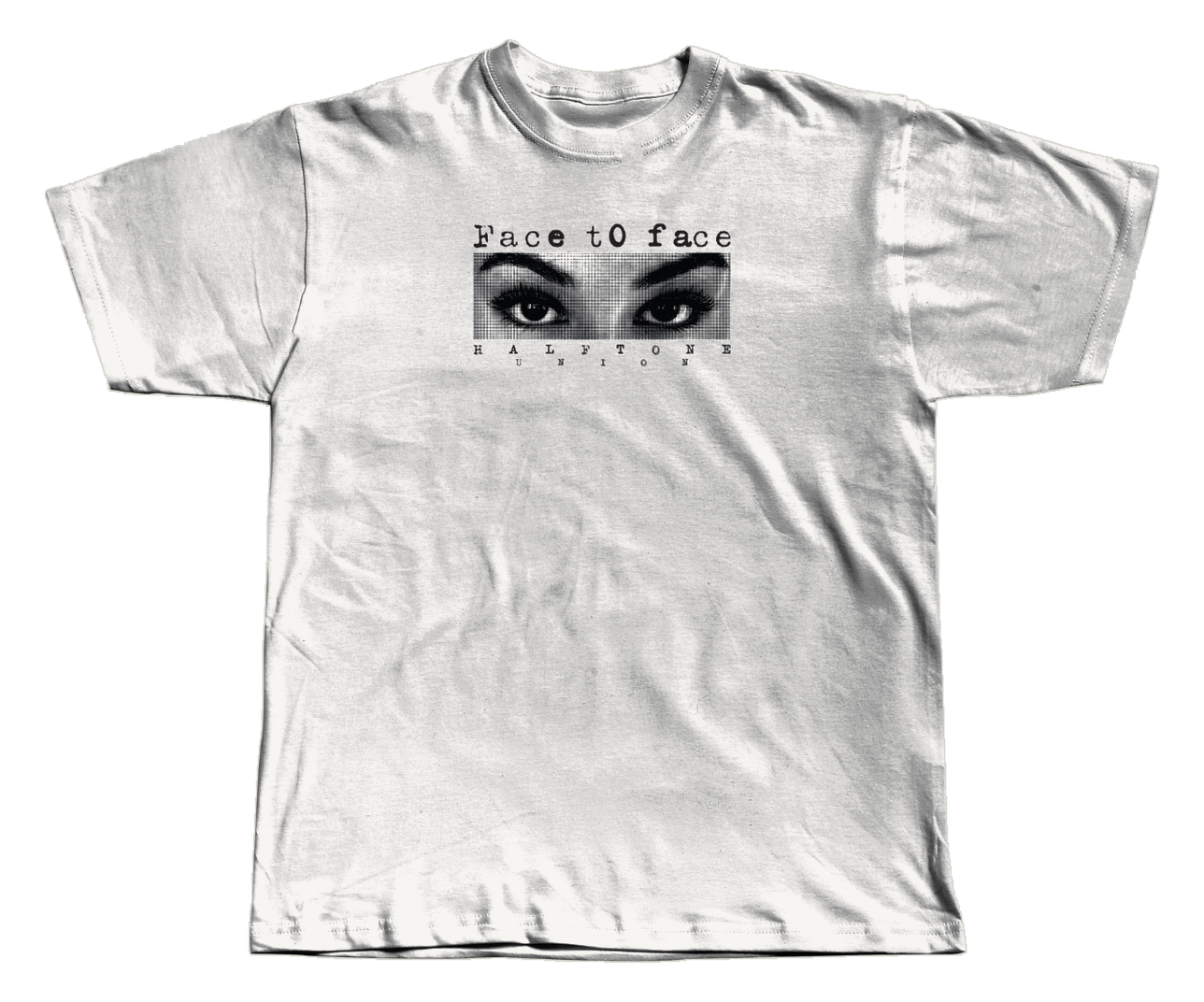 Face to Face Tee White