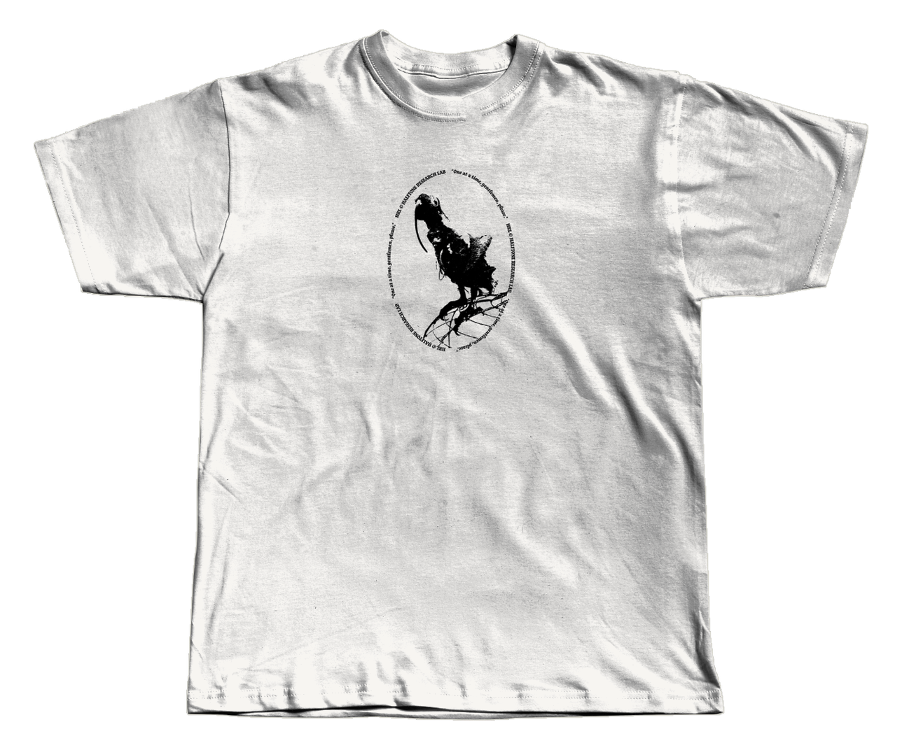 Halftone Research Lab Tee White