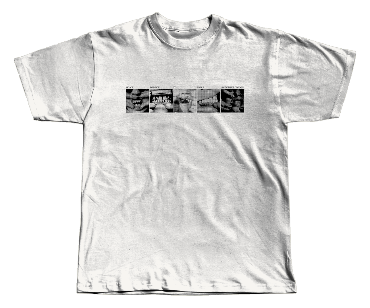 Don't Forget to Smile Tee White